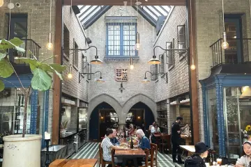 Restaurant in Republique in Los Angeles