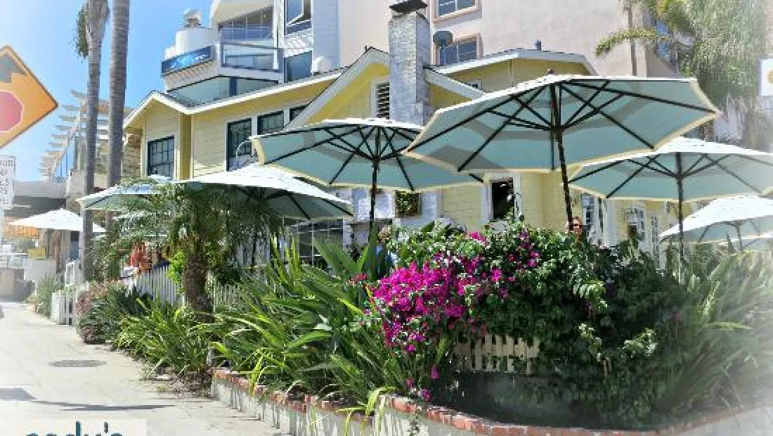 Restaurant in The Cottage La Jolla in San Diego