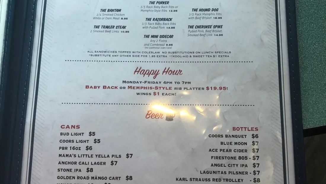 Restaurant in Baby Blues BBQ in Los Angeles