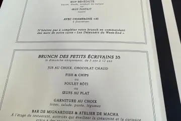 Restaurant in Drouant in Paris