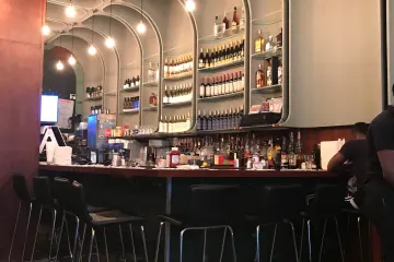 Restaurant in Times Square Diner in New York