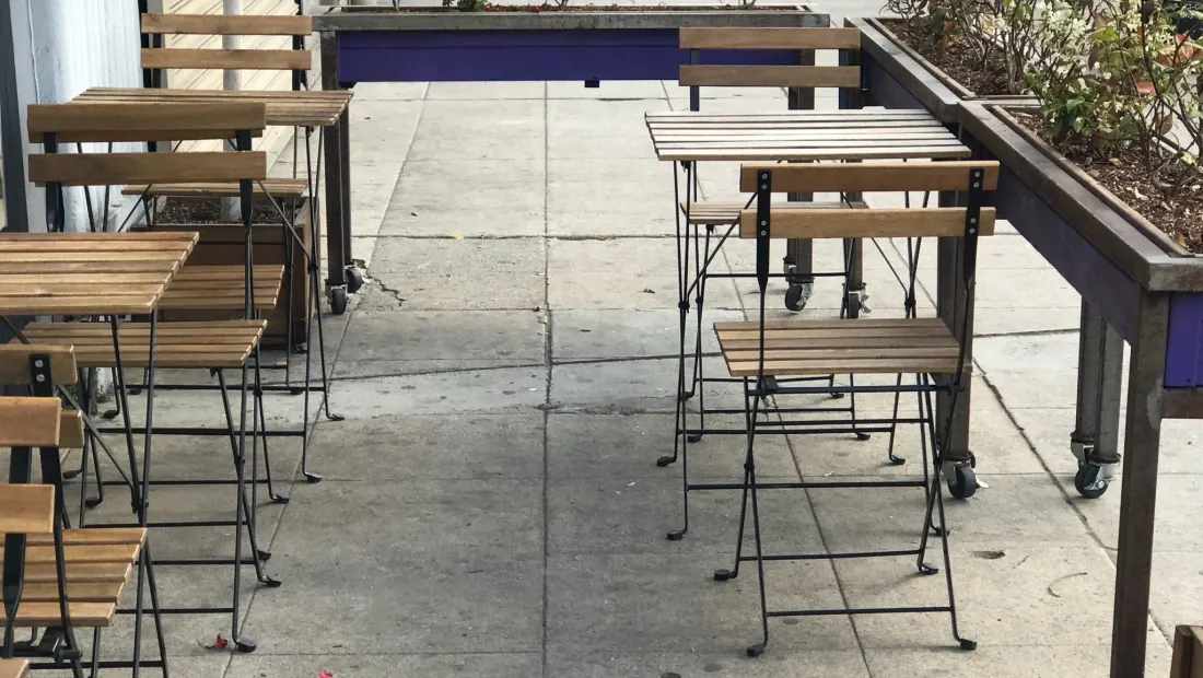 Restaurant in Republique in Los Angeles