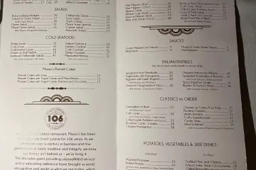 Restaurant in Musso & Frank Grill in Los Angeles