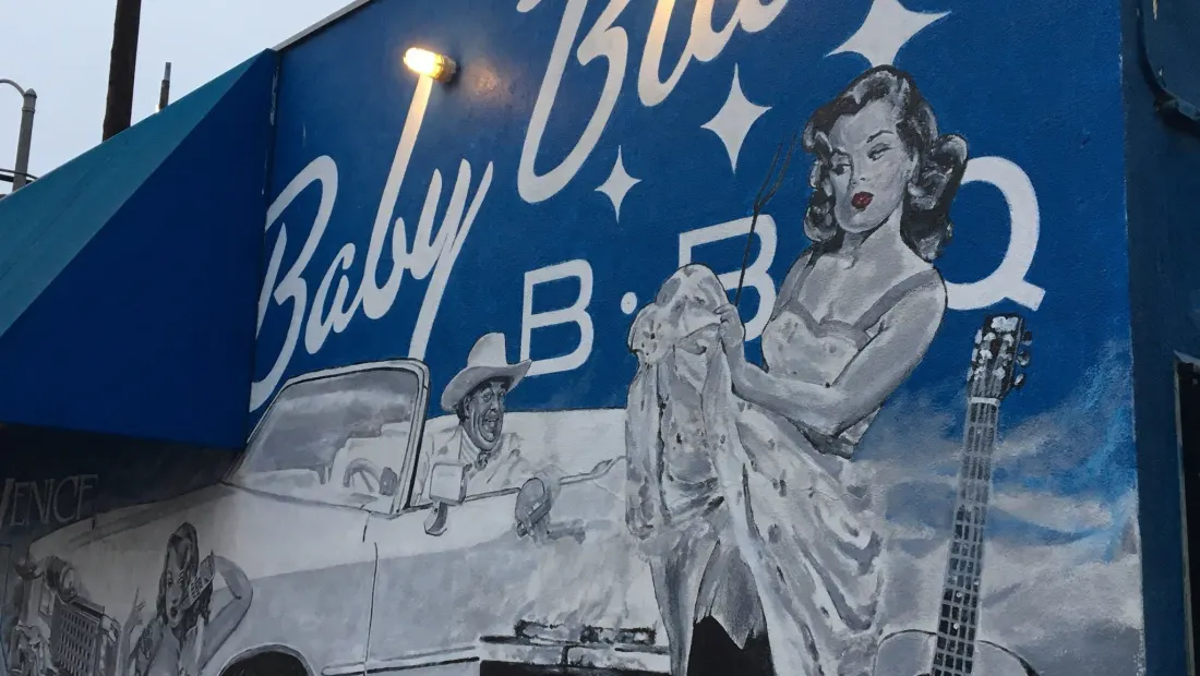 Restaurant in Baby Blues BBQ in Los Angeles