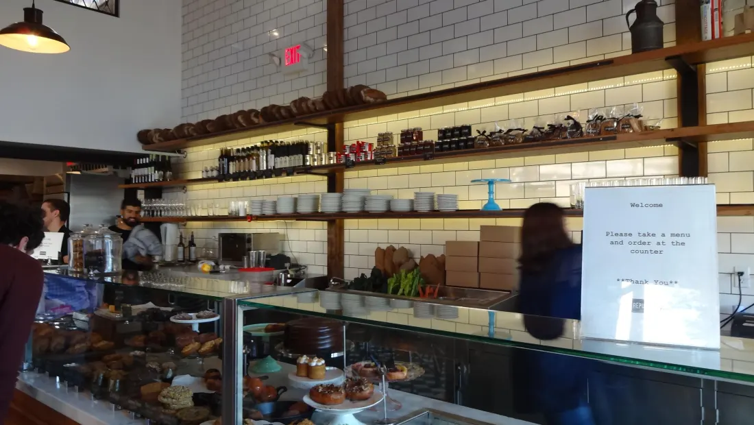 Restaurant in Republique in Los Angeles