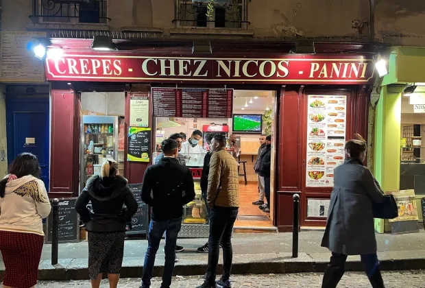 Chez Nicos in Paris