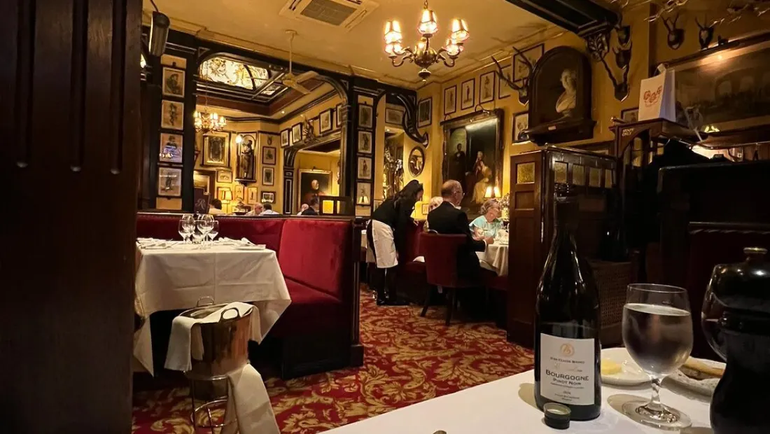 Restaurant in Rules Restaurant in London