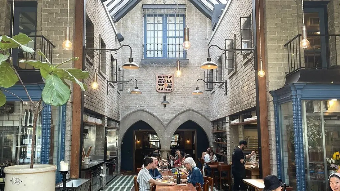 Restaurant in Republique in Los Angeles