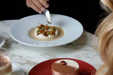 Cafe in Cafe De L'homme in Paris