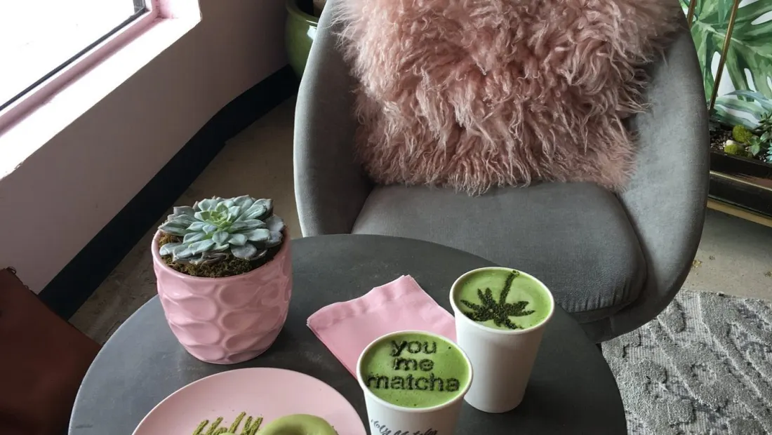 Cafe in Holy Matcha in San Diego