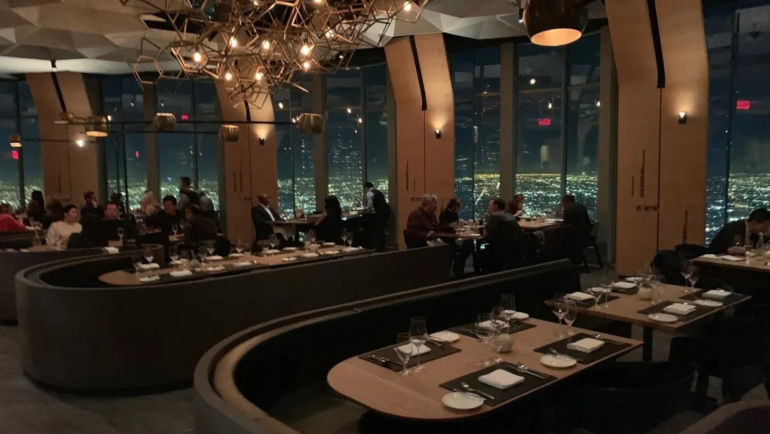 Restaurant in 71Above Restaurant and Skylounge in Los Angeles