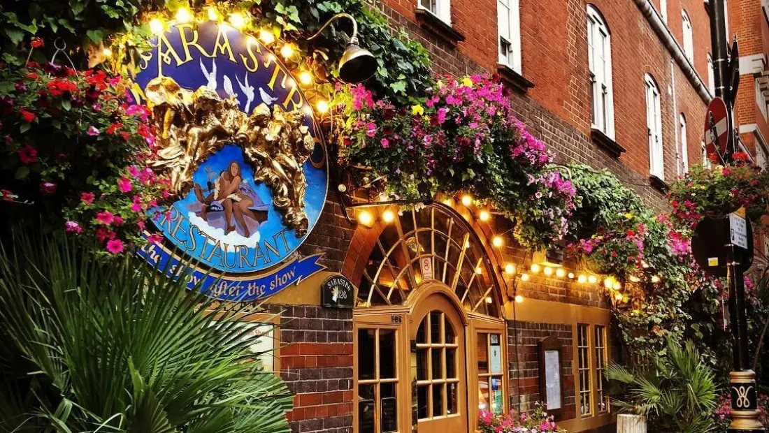 Restaurant in Sarastro Restaurant in London