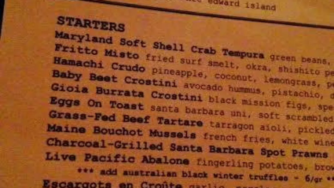 Restaurant in Republique in Los Angeles