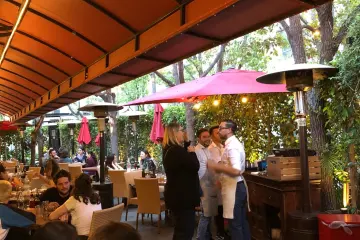 Restaurant in Republique in Los Angeles