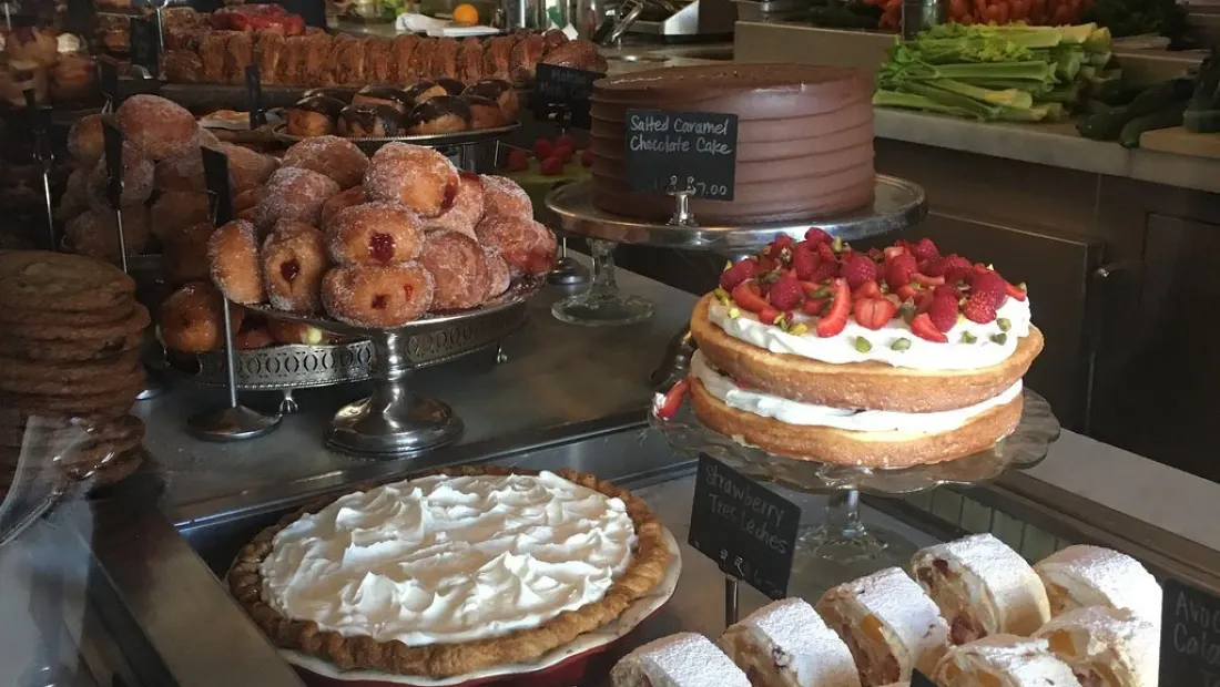Restaurant in Republique in Los Angeles