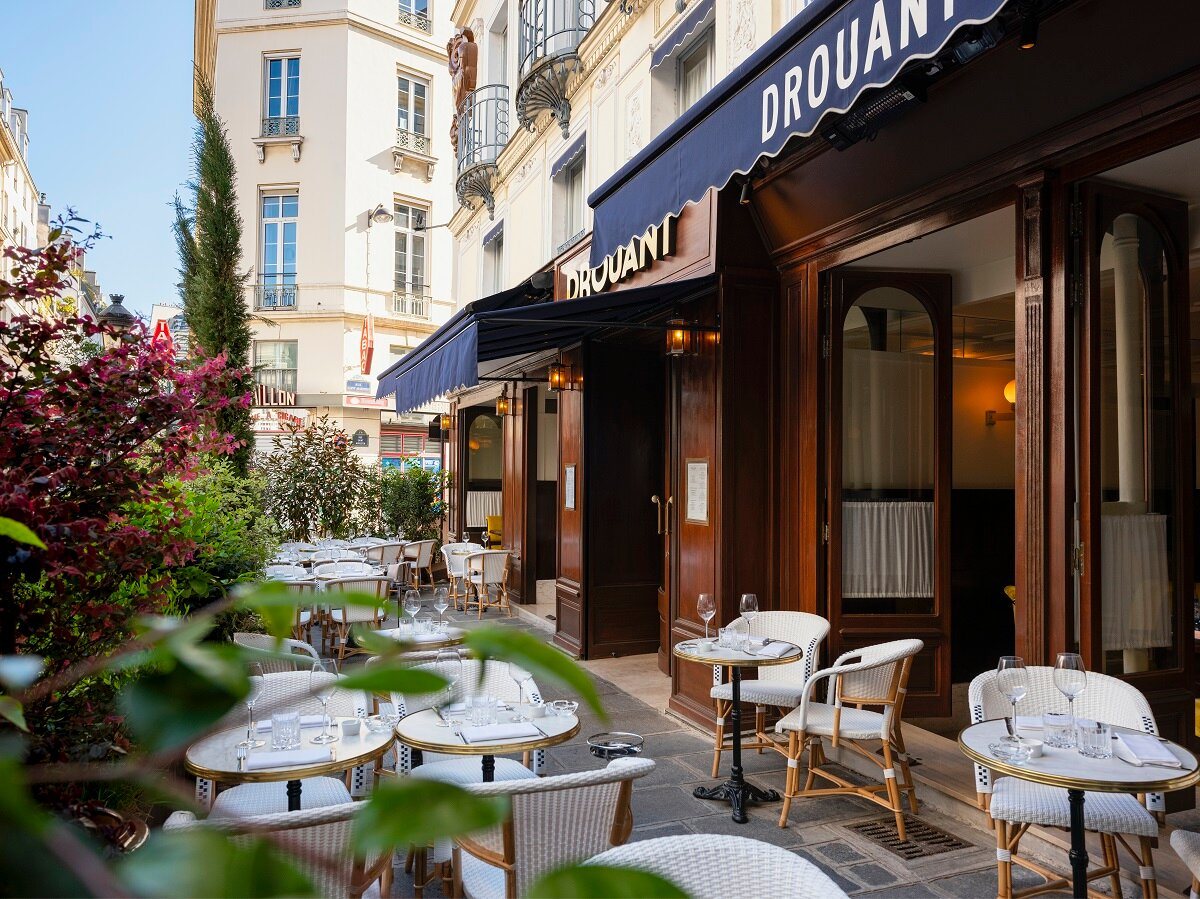 Restaurant in Drouant in Paris